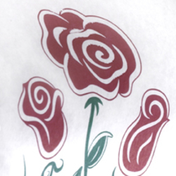 Rose Garden Paper 21"